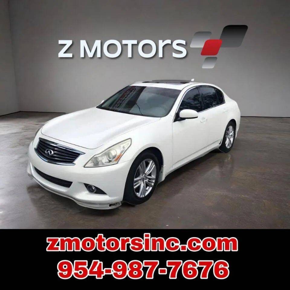 2012 Infiniti G37 Sedan