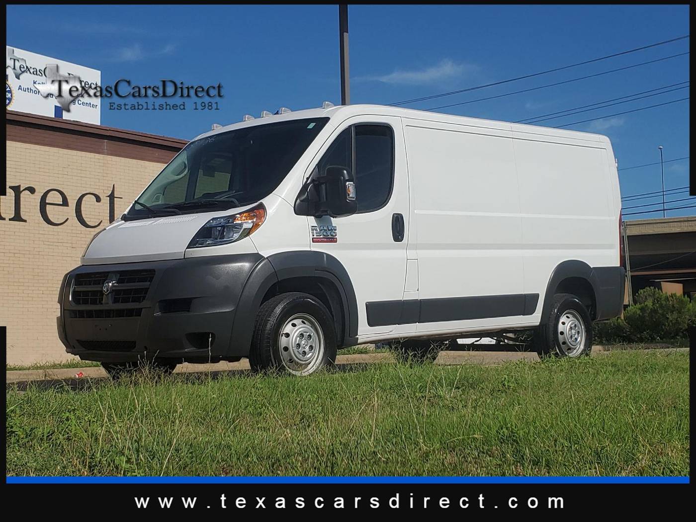 2018 RAM Promaster Cargo Van