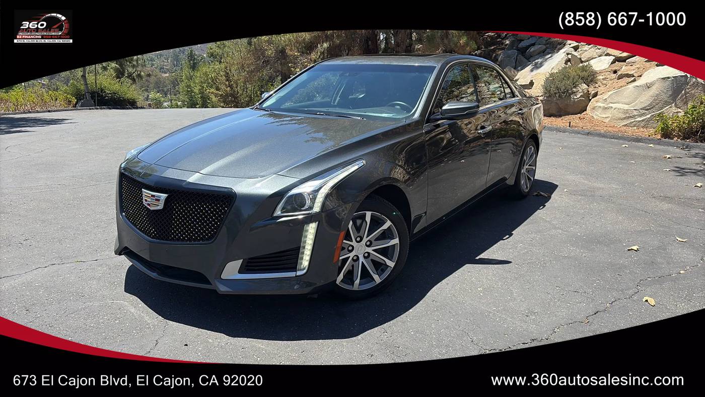 2016 Cadillac Cts Sedan