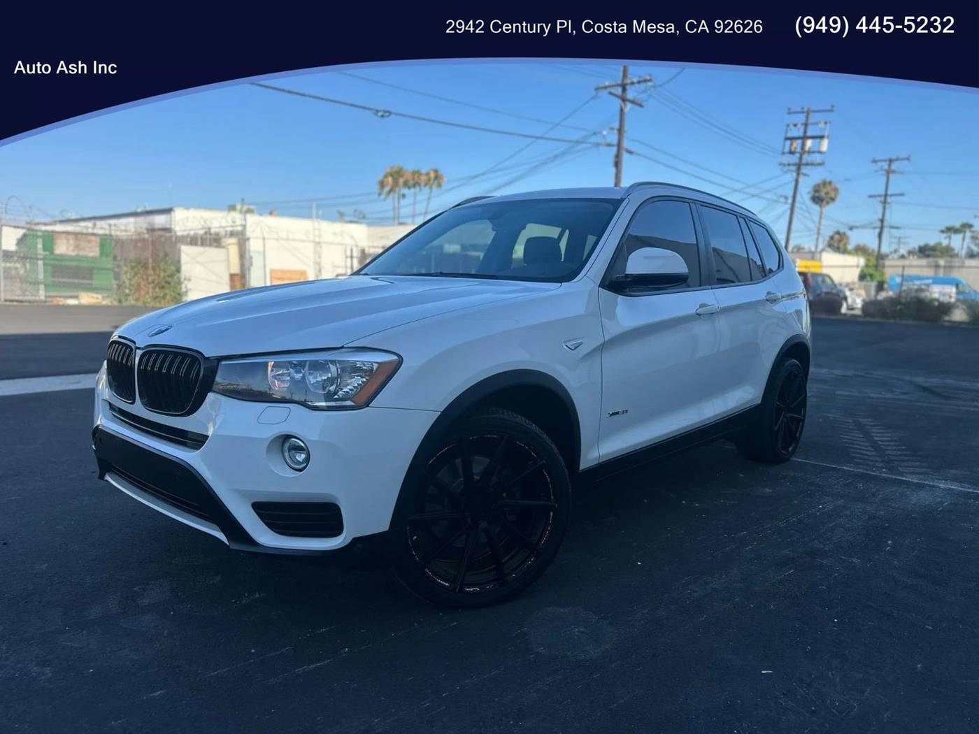 2017 BMW X3