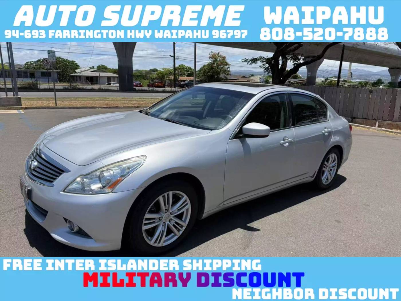 2012 Infiniti G37 Sedan