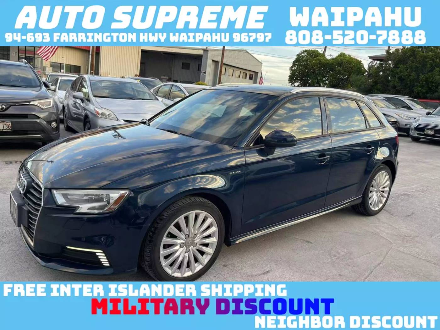 2017 Audi A3 Sportback E-tron