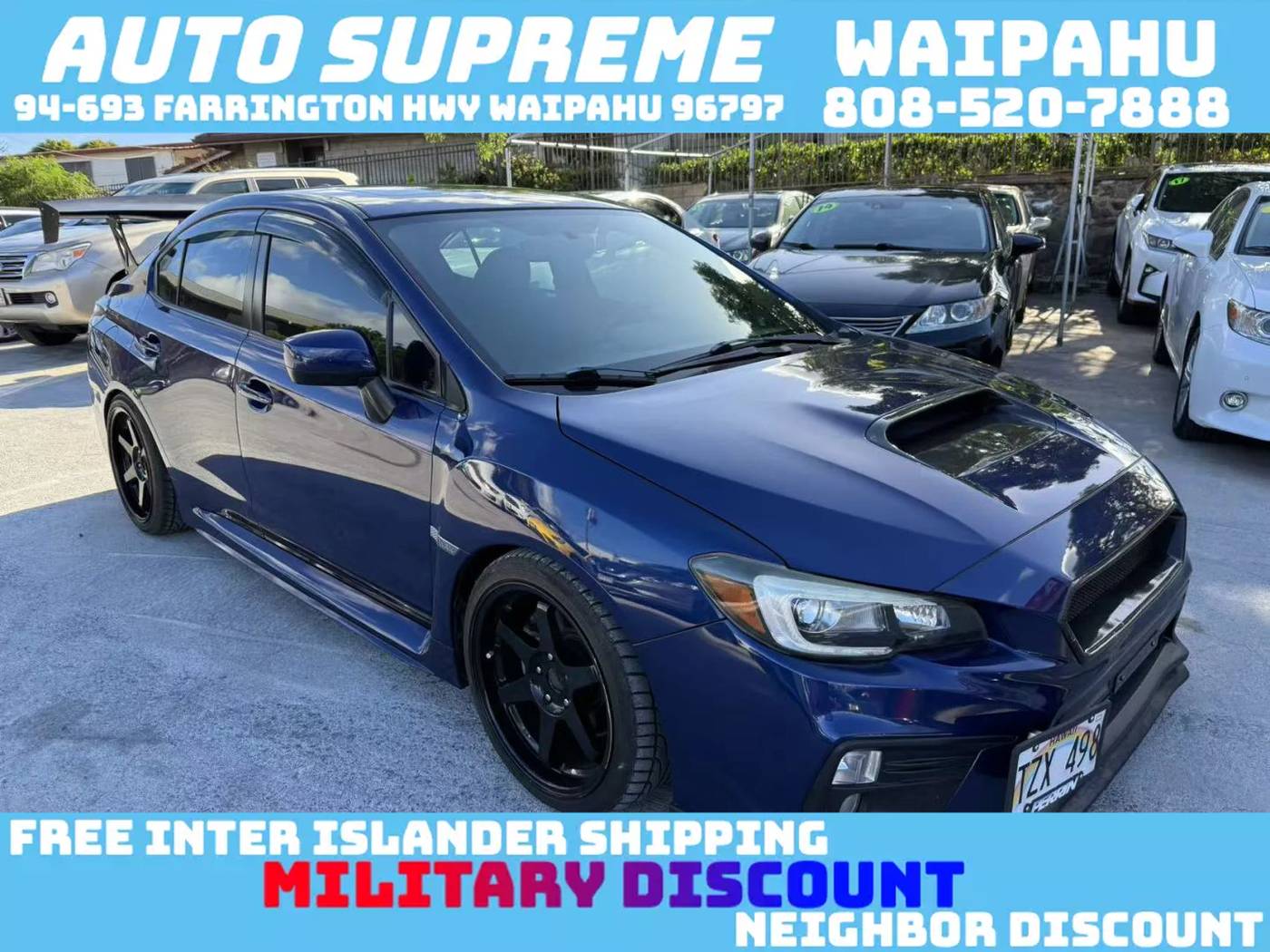 2018 Subaru WRX