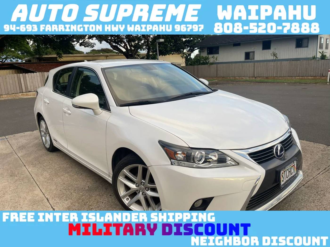 2016 Lexus Ct 200h