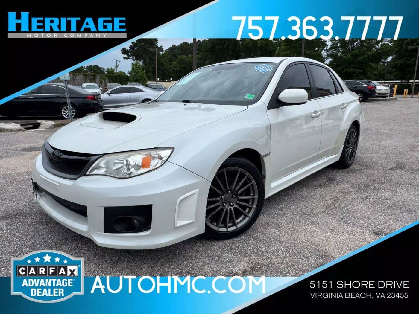 2014 Subaru Impreza Sedan Wrx