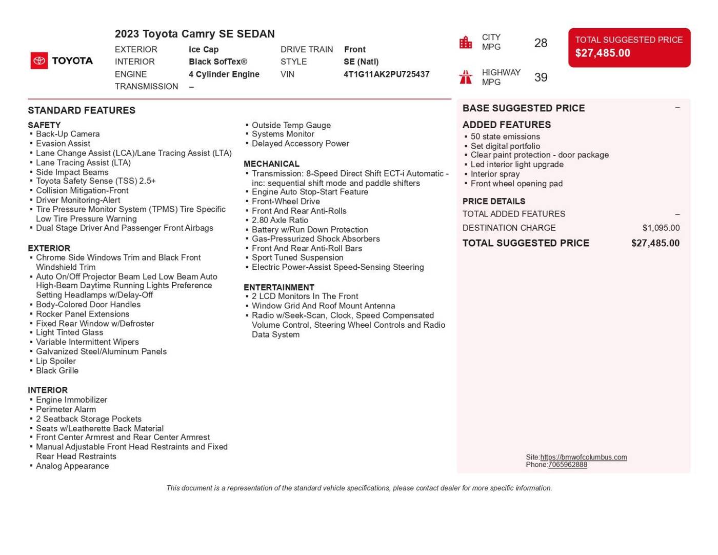 2023 Toyota Camry