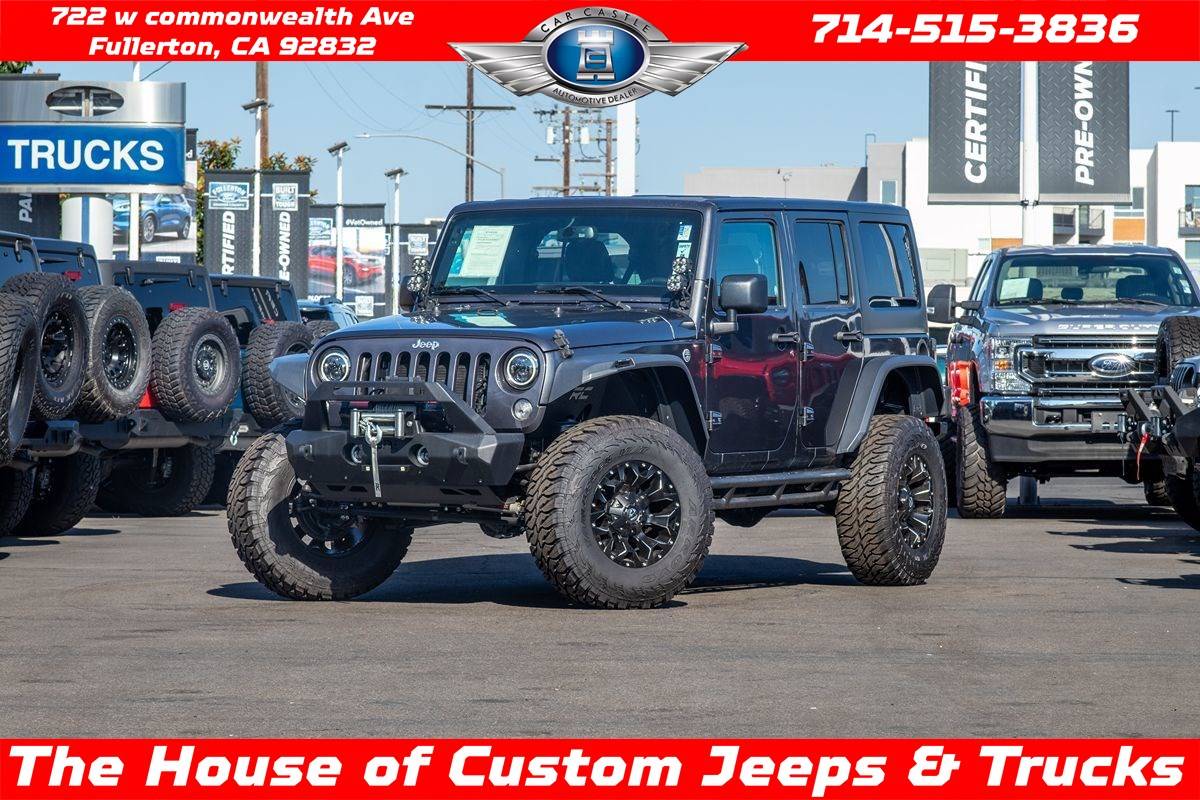 2018 Jeep Wrangler Jk Unlimited