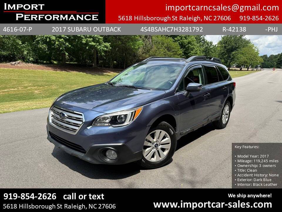 2017 Subaru Outback