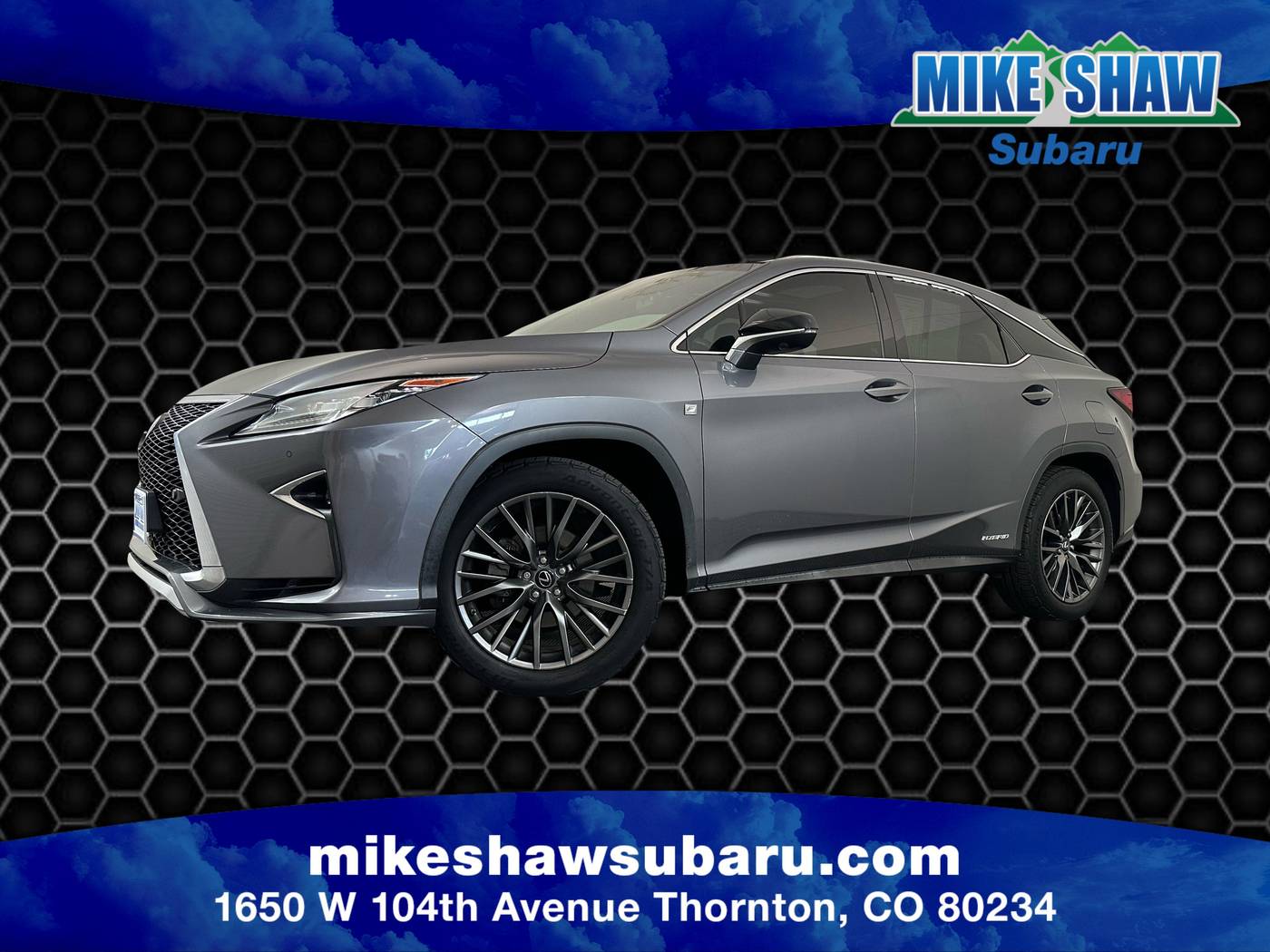 2016 Lexus Rx 450h