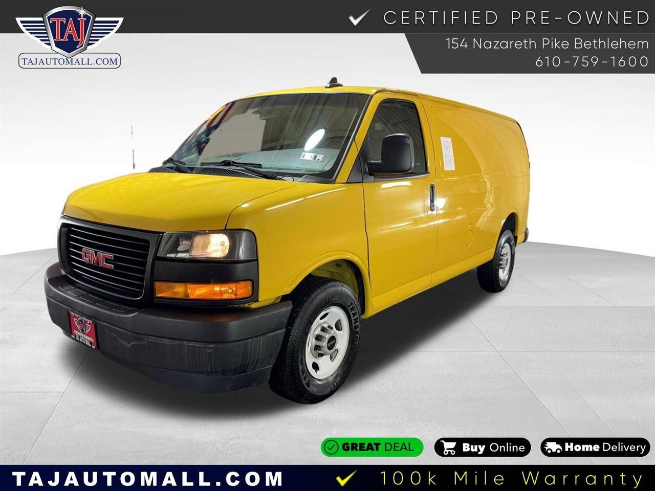2021 GMC Savana Cargo Van