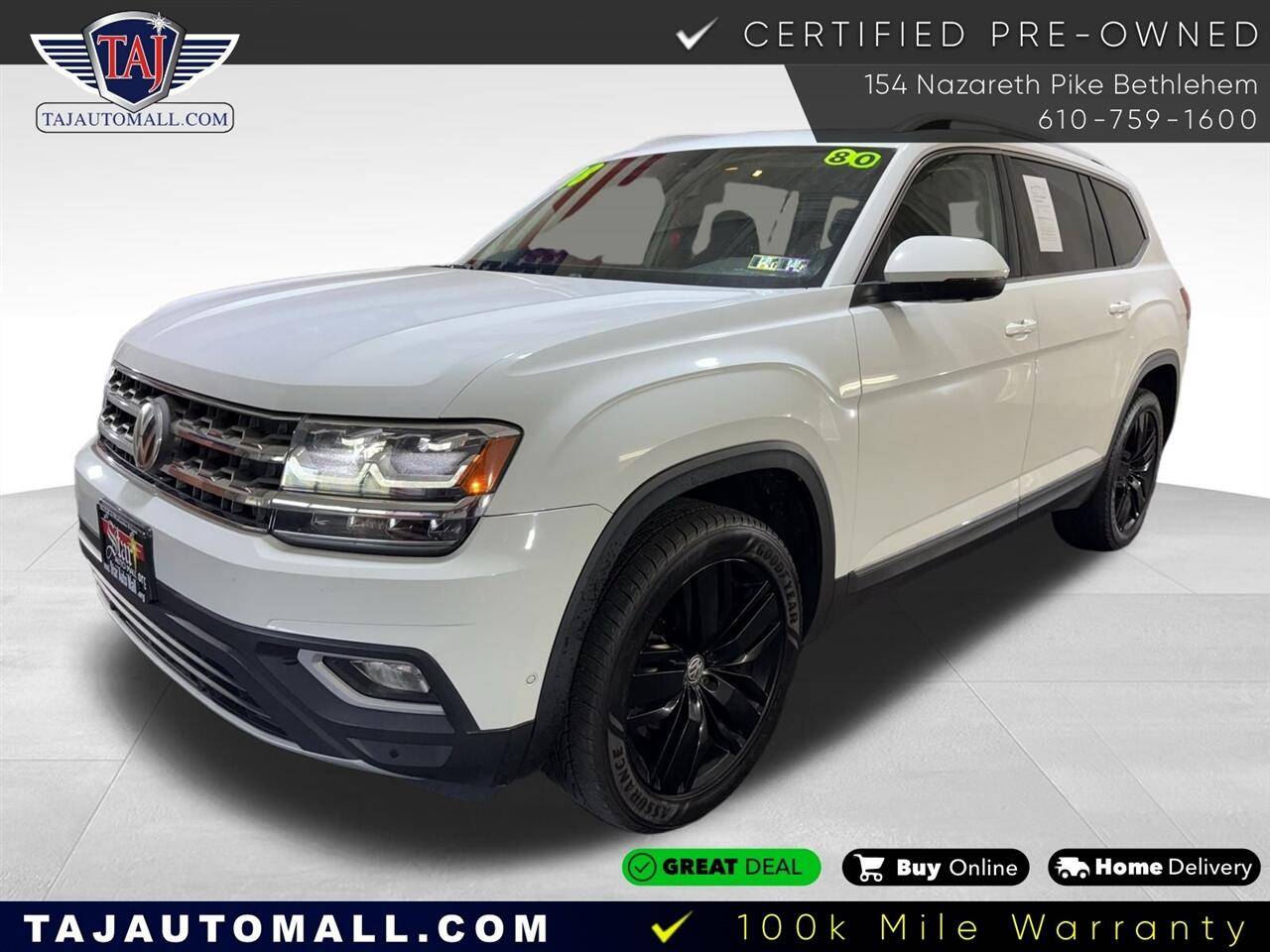2018 Volkswagen Atlas