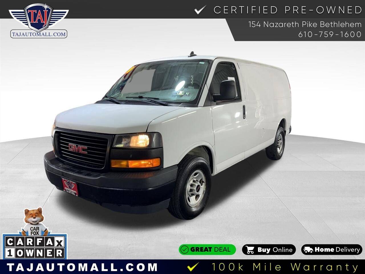 2020 GMC Savana Cargo Van