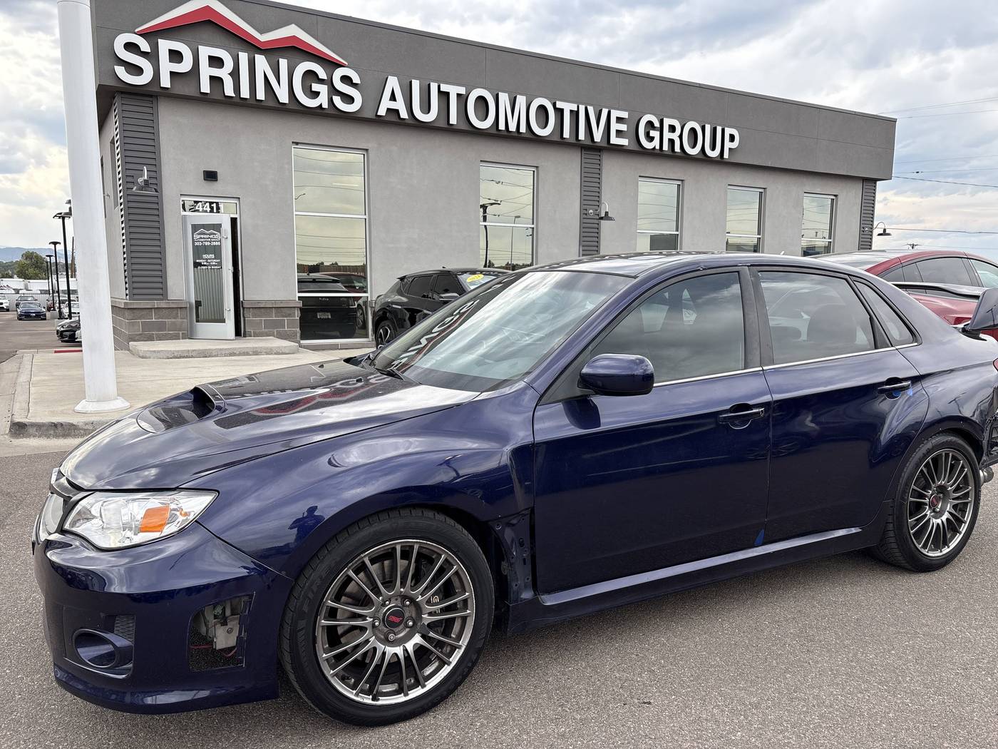 2012 Subaru Impreza Sedan Wrx