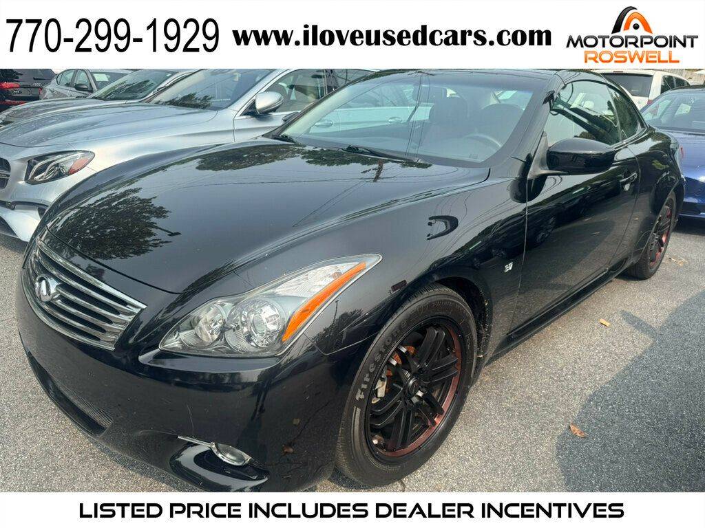 2015 Infiniti Q60 Convertible
