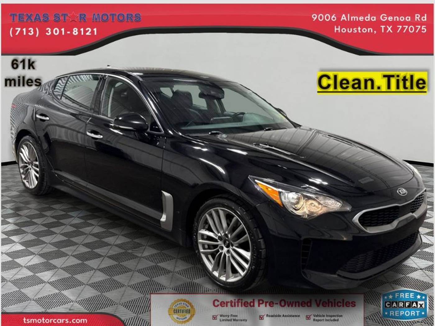 2018 Kia Stinger