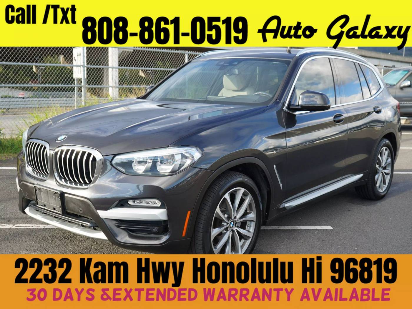 2019 BMW X3