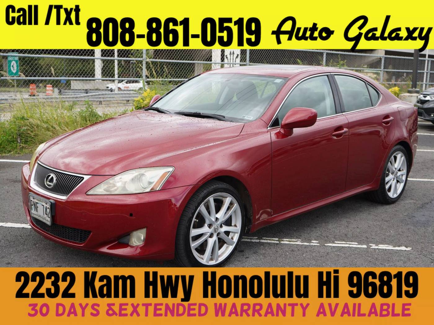 2007 Lexus Is 350