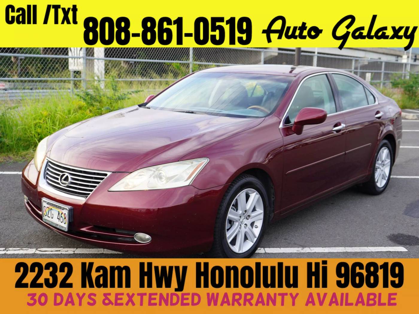 2008 Lexus Es 350