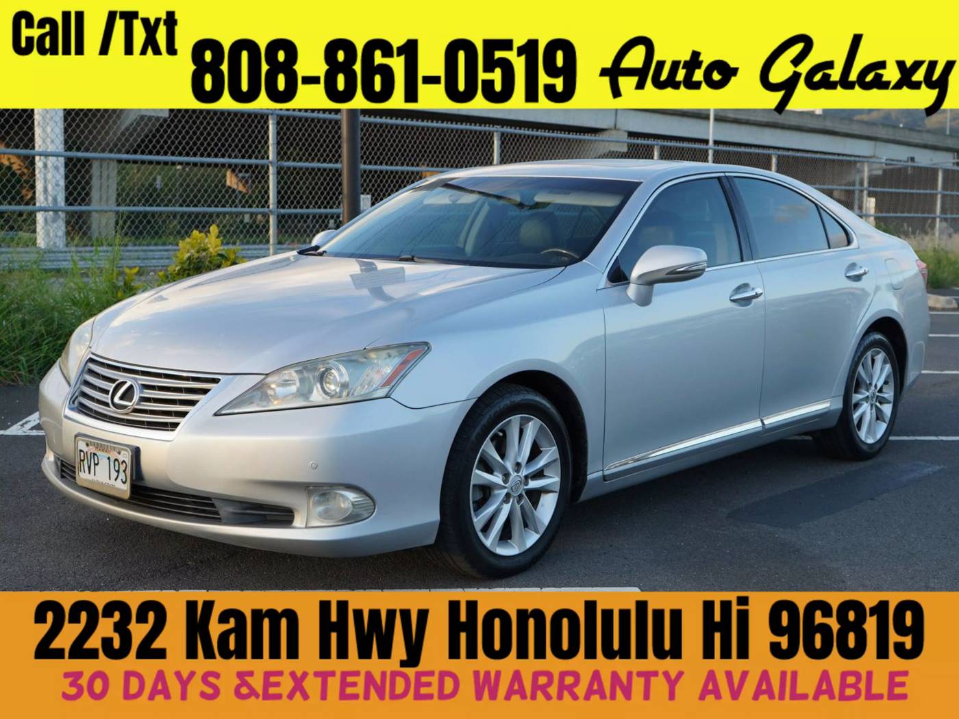 2011 Lexus Es 350