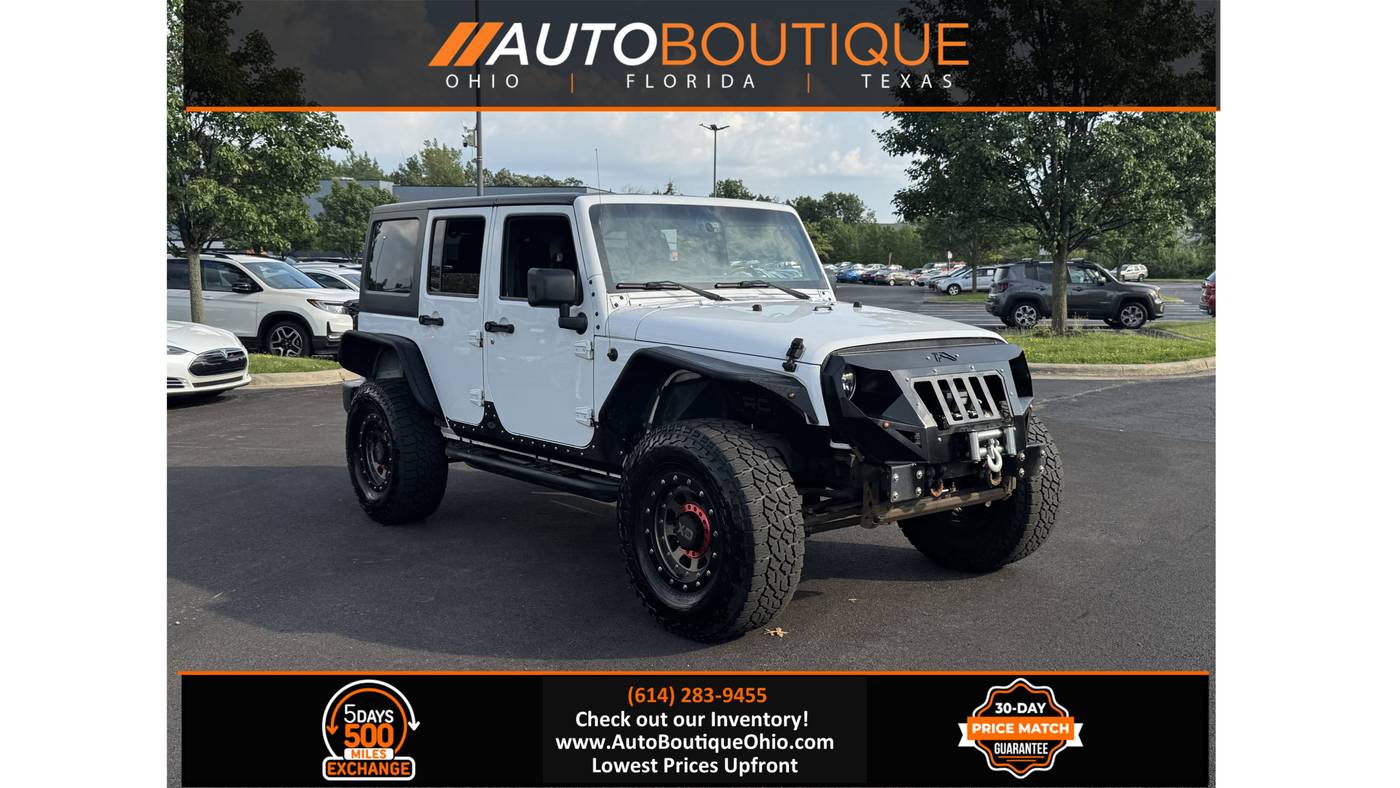 2018 Jeep Wrangler Jk Unlimited