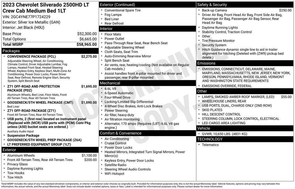 2023 Chevrolet Silverado 2500hd