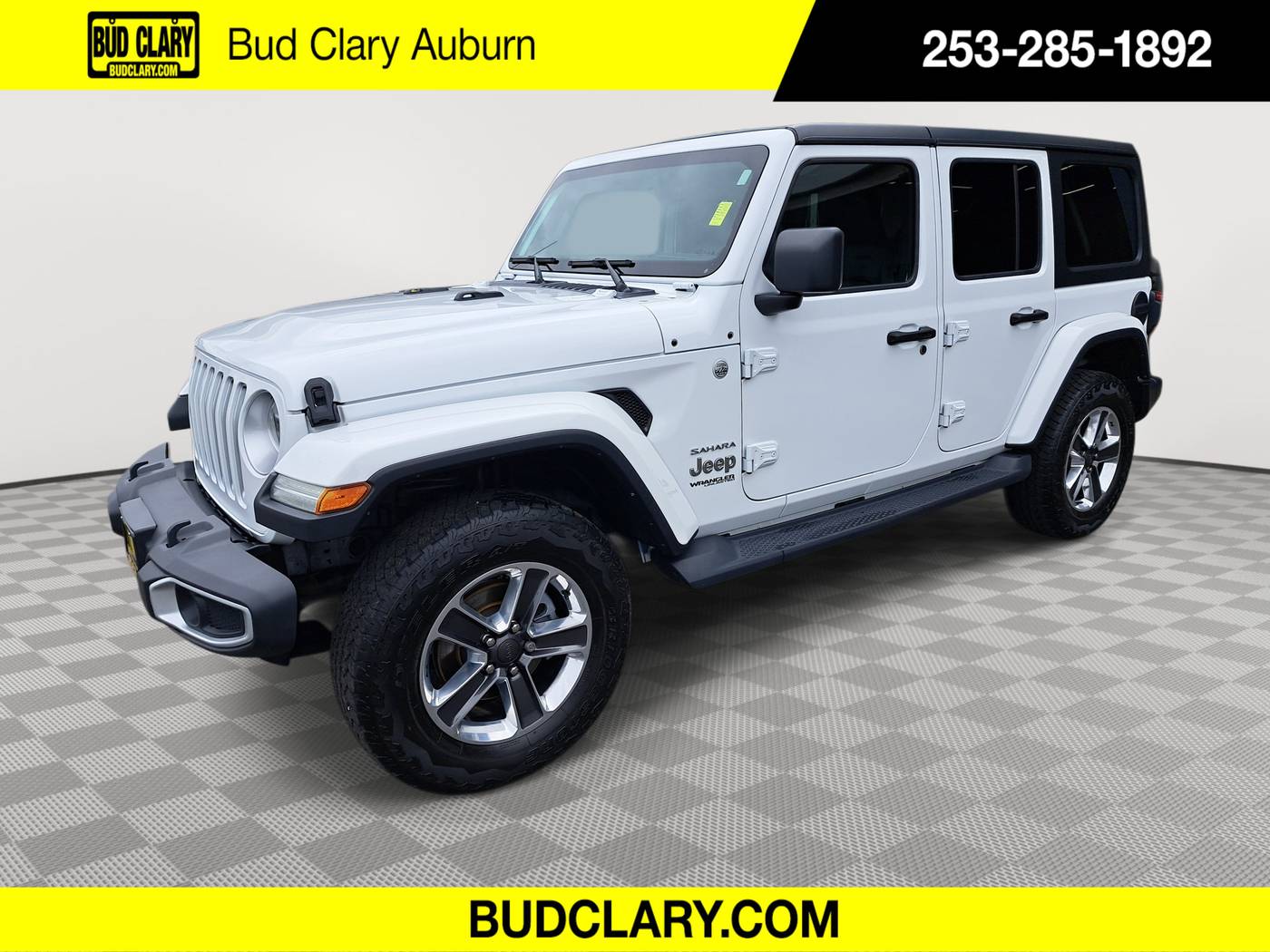 2020 Jeep Wrangler Sahara — SUV — 34,129 mi — Auburn, WA