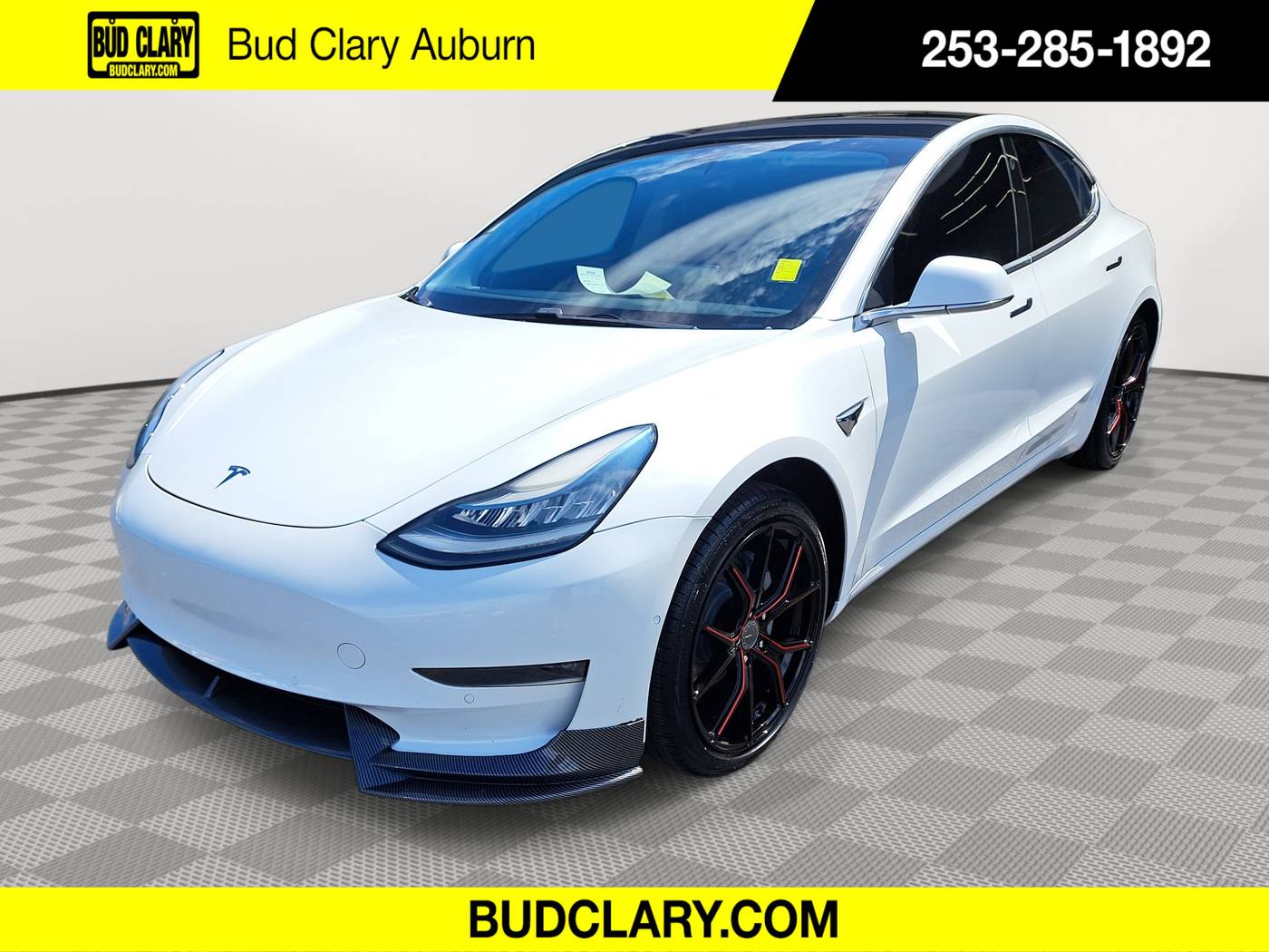 2018 Tesla Model 3 Long Range — Sedan — 104,325 mi — Auburn, WA