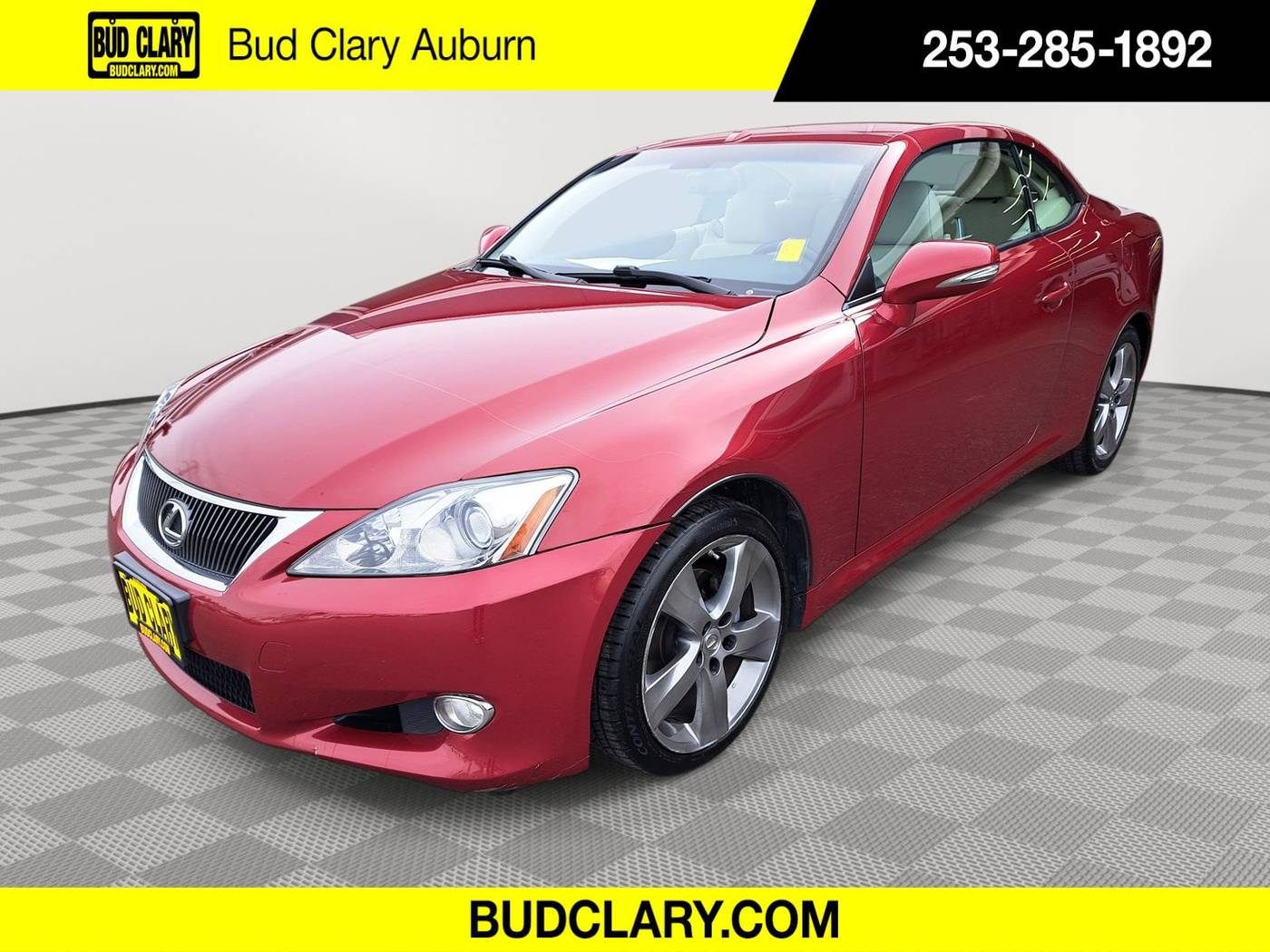 2010 Lexus IS IS 250C — Convertible — 90,681 mi — Auburn, WA