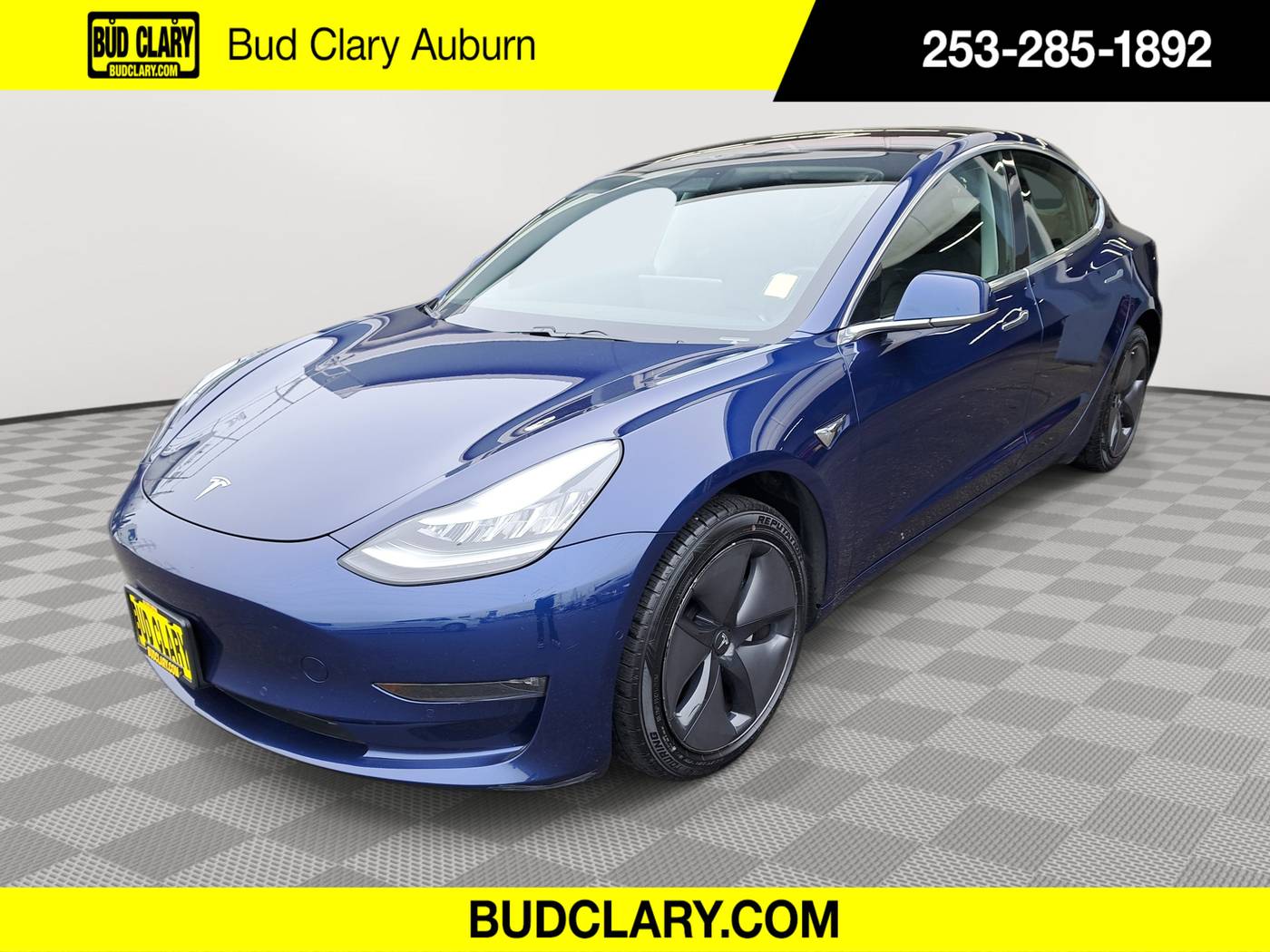 2019 Tesla Model 3 Standard Range — Sedan — 74,765 mi — Auburn, WA