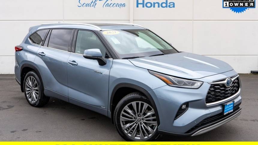 2021 Toyota Highlander Hybrid Platinum — SUV — 34,327 mi — Tacoma, WA