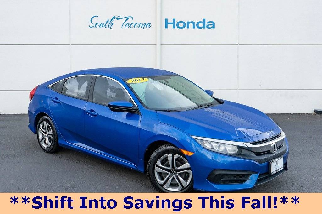 2017 Honda Civic LX — Sedan — 76,212 mi — Tacoma, WA