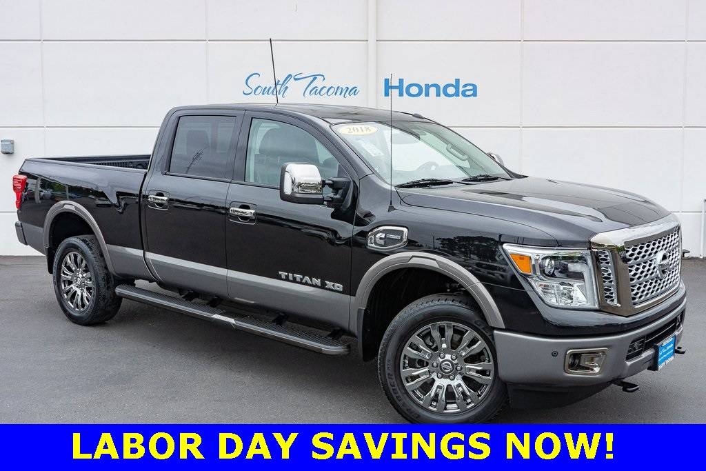 2018 Nissan Titan XD Platinum Reserve — Pickup Truck — 39,241 mi — Tacoma, WA