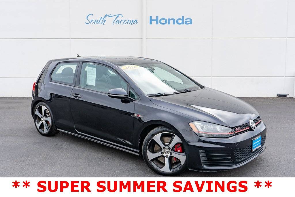 2016 Volkswagen Golf GTI SE — Hatchback — 114,191 mi — Tacoma, WA