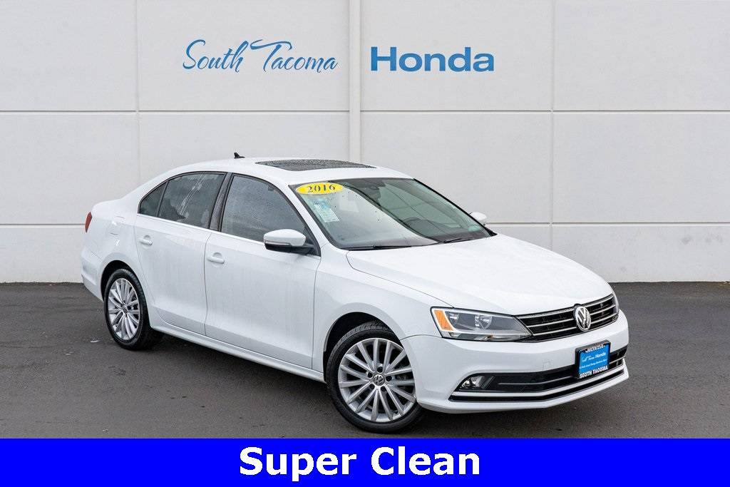 2016 Volkswagen Jetta 1.8T SEL — Sedan — 52,284 mi — Tacoma, WA