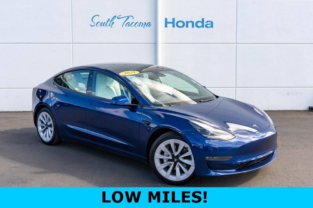 2021 Tesla Model 3 Long Range — Sedan — 17,153 mi — Tacoma, WA