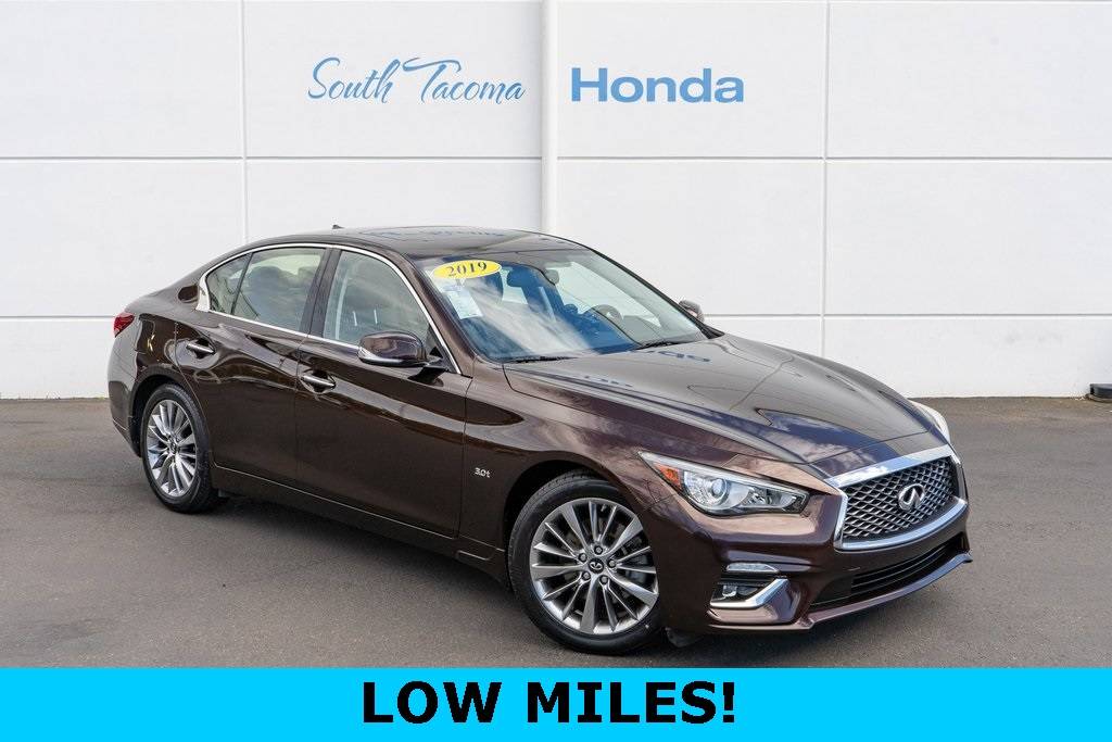 2019 INFINITI Q50 3.0t LUXE — Sedan — 38,549 mi — Tacoma, WA