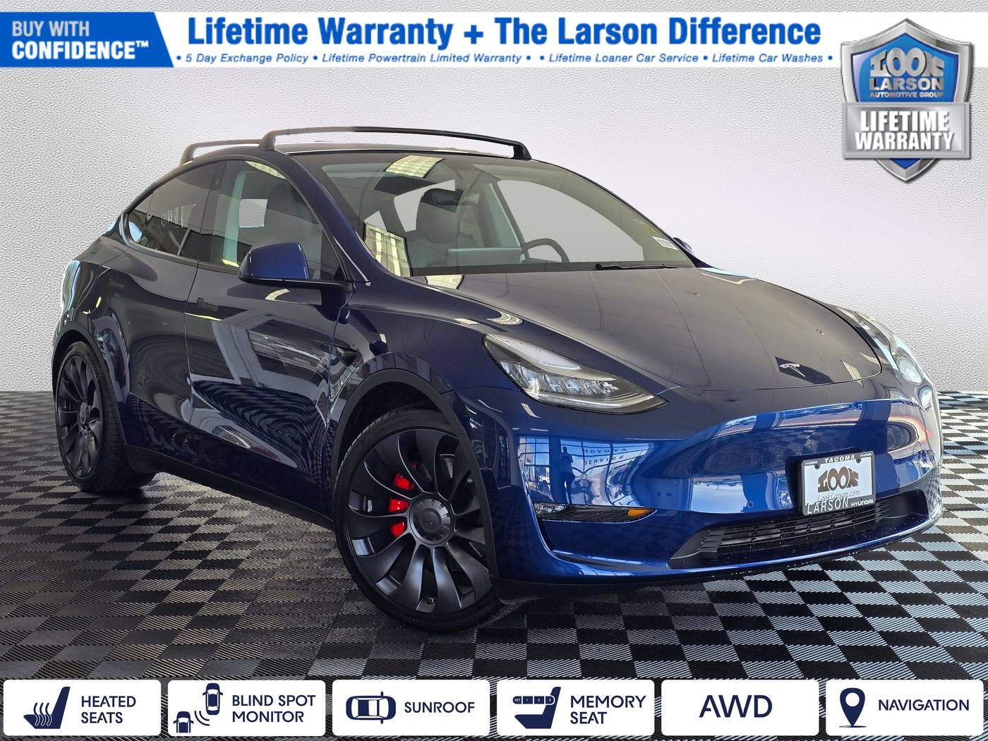 2020 Tesla Model Y Performance — SUV — 8,246 mi — Tacoma, WA