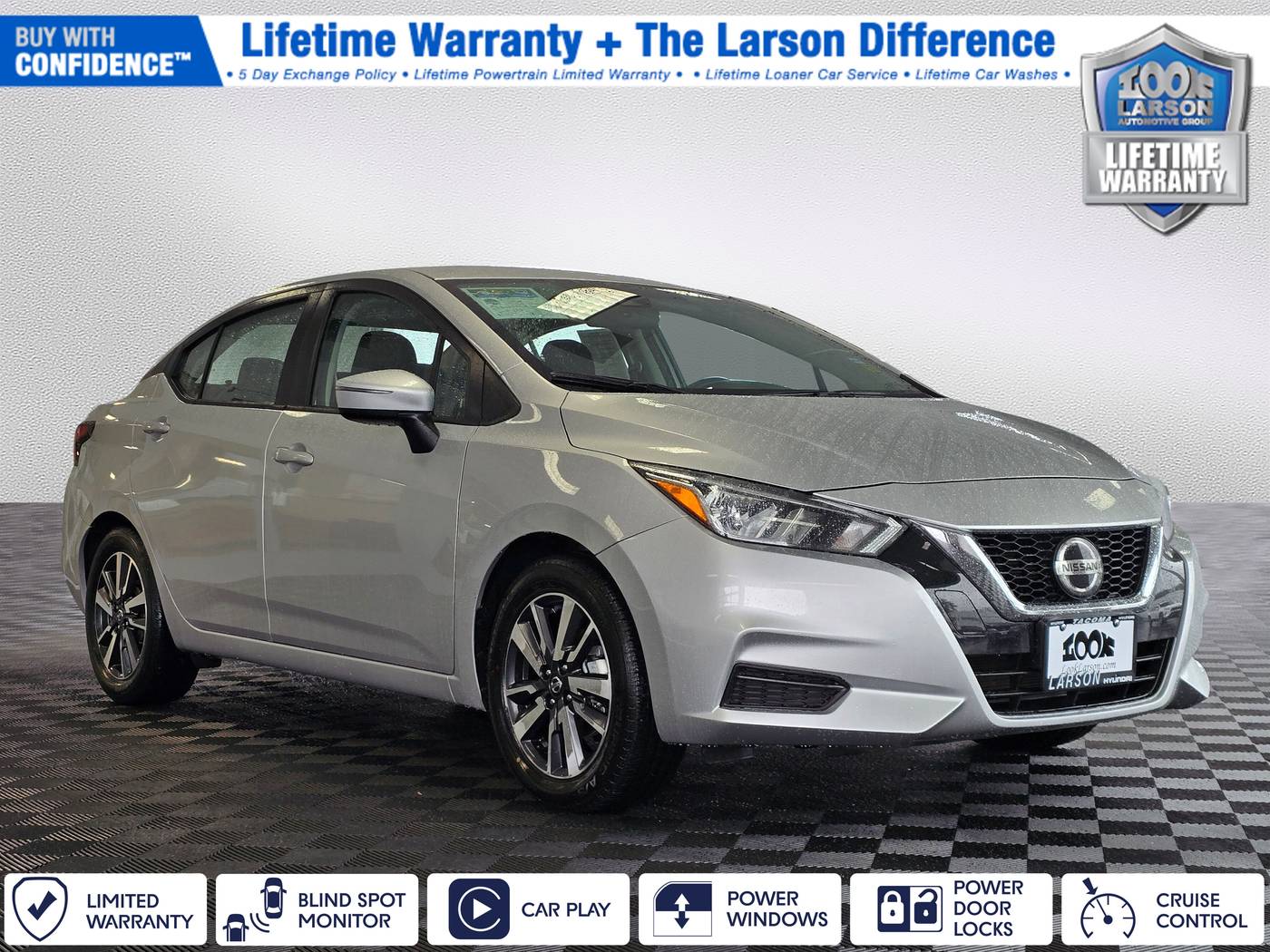 2021 Nissan Versa SV — Sedan — 63,278 mi — Tacoma, WA