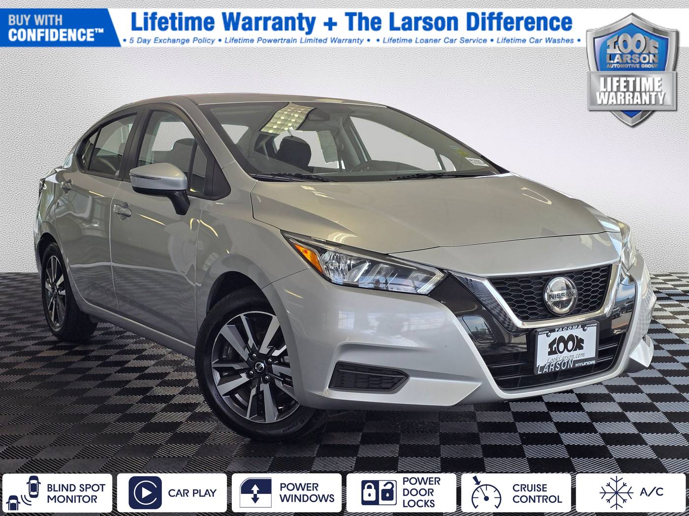 2021 Nissan Versa SV — Sedan — 60,728 mi — Tacoma, WA