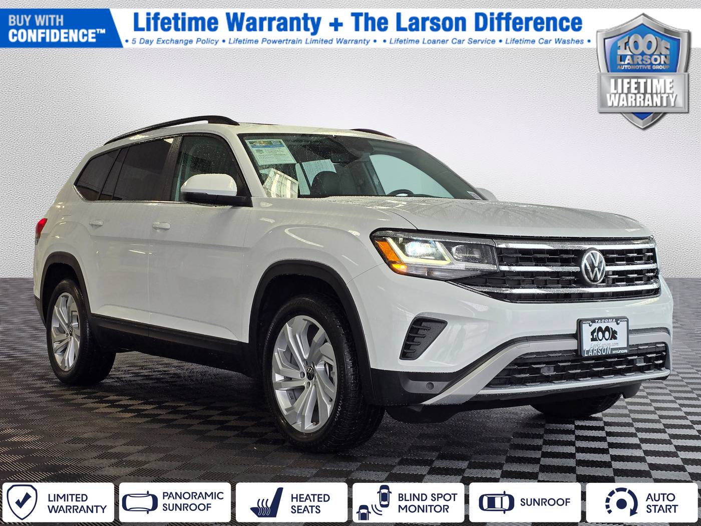 2022 Volkswagen Atlas SE with Technology — SUV — 50,836 mi — Tacoma, WA