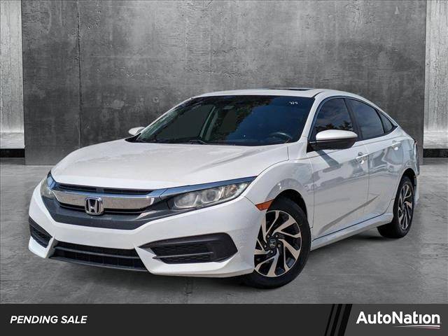 2018 Honda Civic EX — Sedan — 70,111 mi — Greenacres, FL