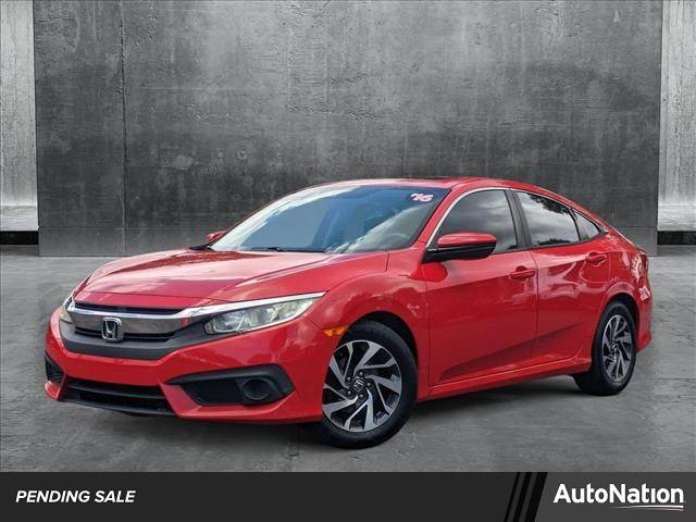 2016 Honda Civic EX — Sedan — 78,461 mi — Greenacres, FL