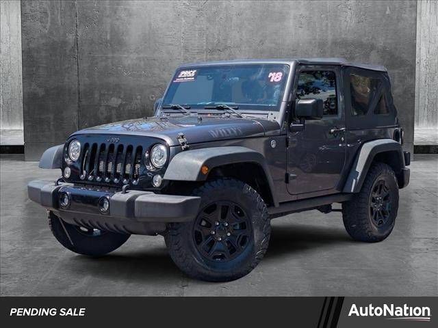 2018 Jeep Wrangler Willys Wheeler — SUV — 75,248 mi — Greenacres, FL