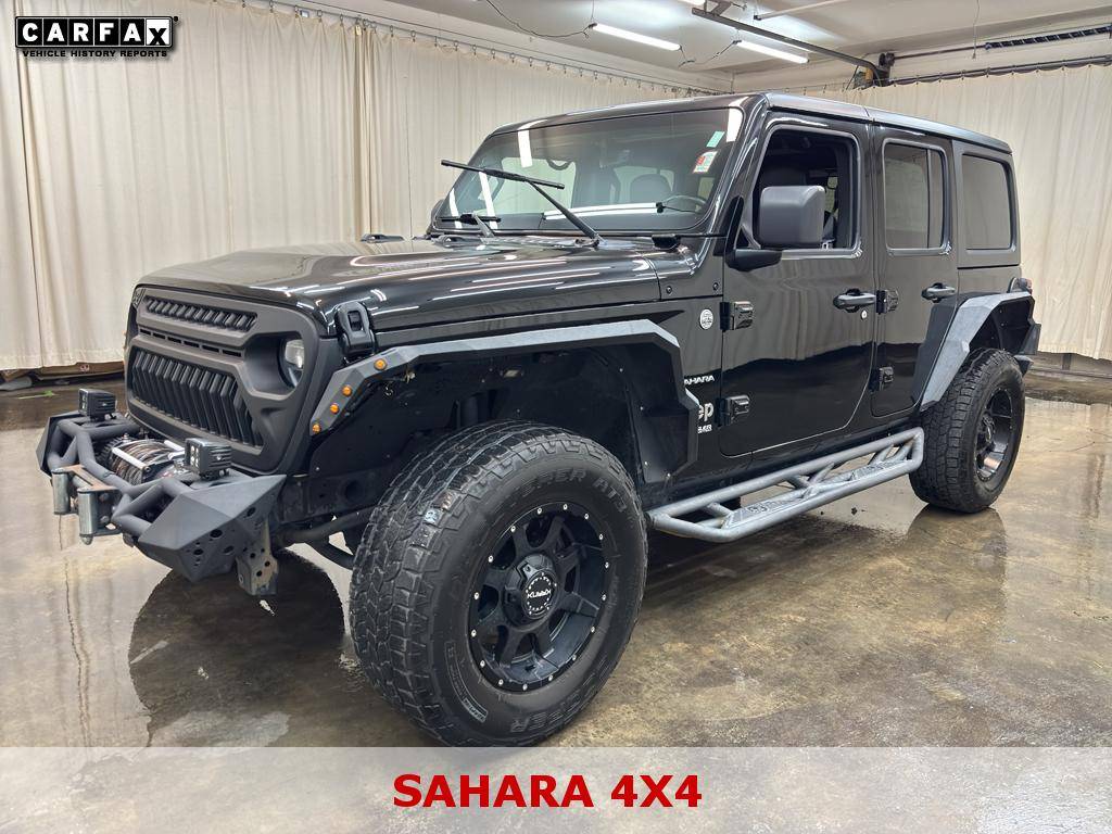 2019 Jeep Wrangler Sahara — SUV — 71,821 mi — Warsaw, IN