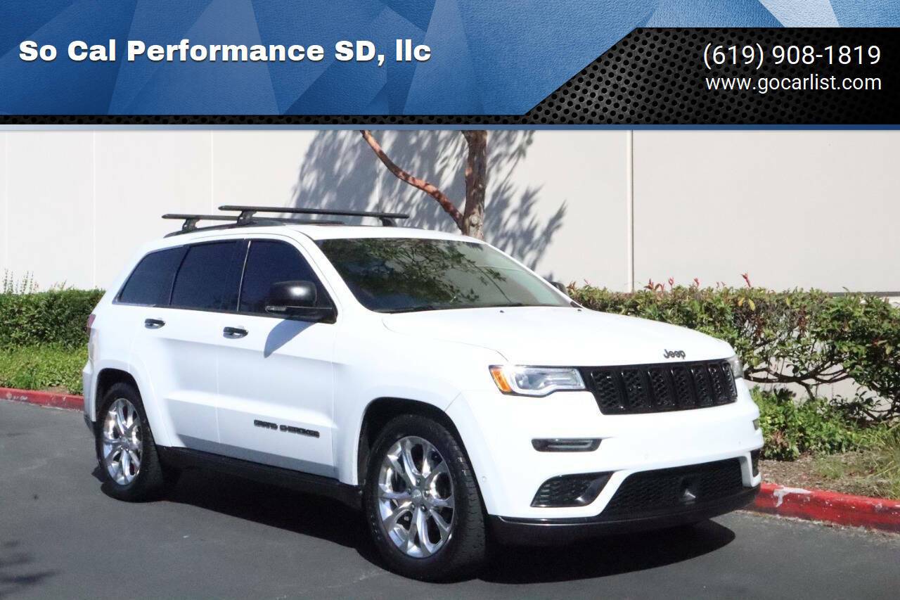 2019 Jeep Grand Cherokee Summit — SUV — 89,723 mi — San Diego, CA