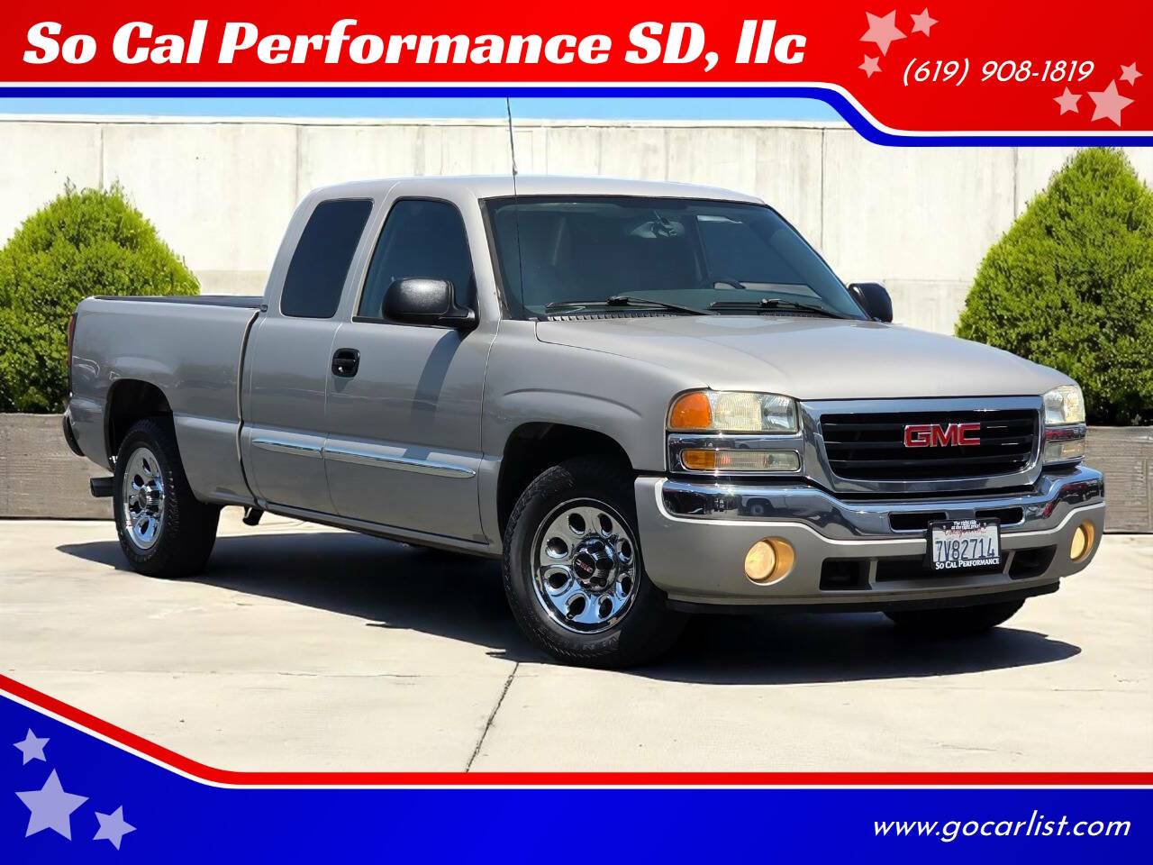 2005 GMC Sierra 1500 SLE — Pickup Truck — 105,258 mi — San Diego, CA