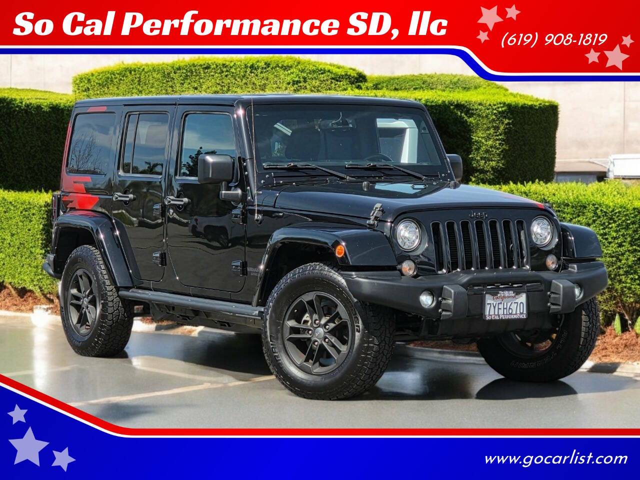 2017 Jeep Wrangler Winter — SUV — 97,591 mi — San Diego, CA