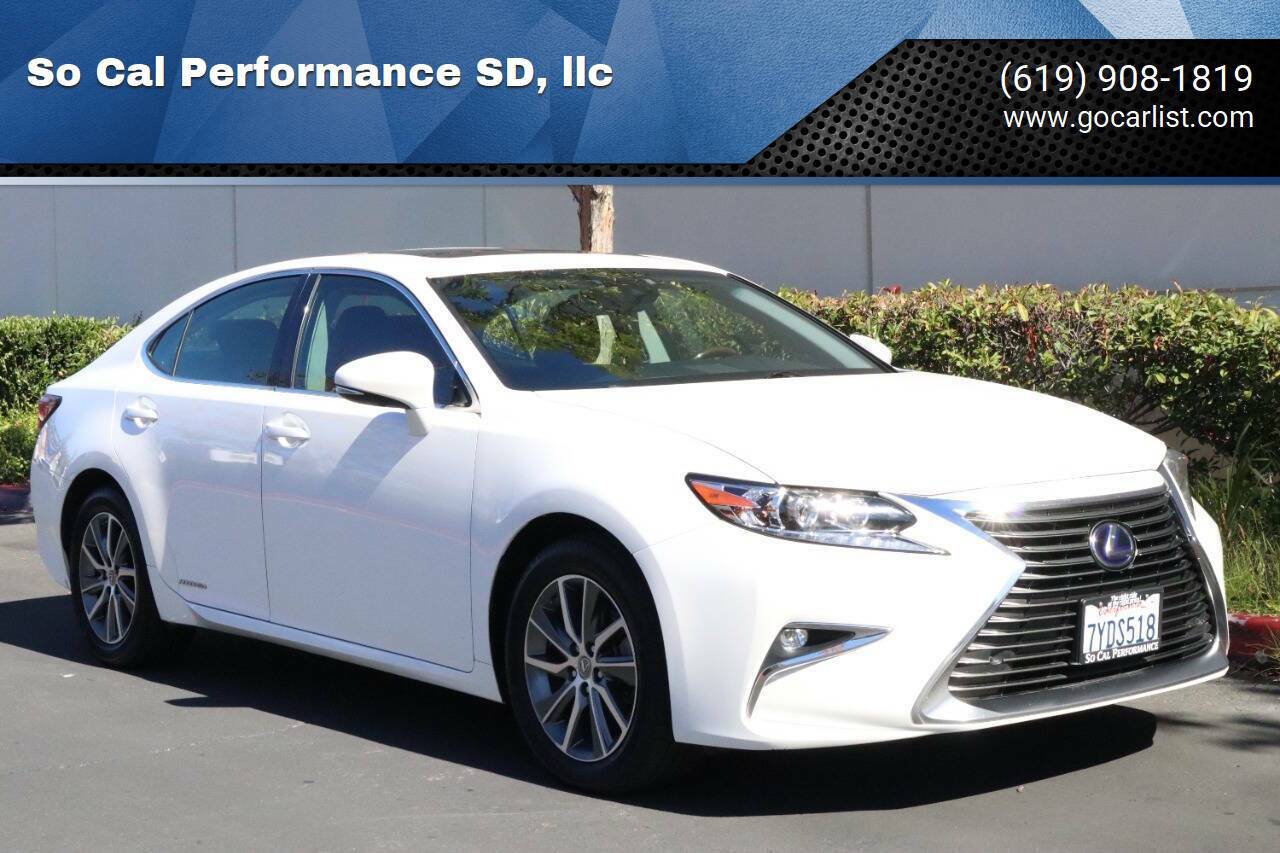 2017 Lexus ES ES 300h — Sedan — 116,260 mi — San Diego, CA