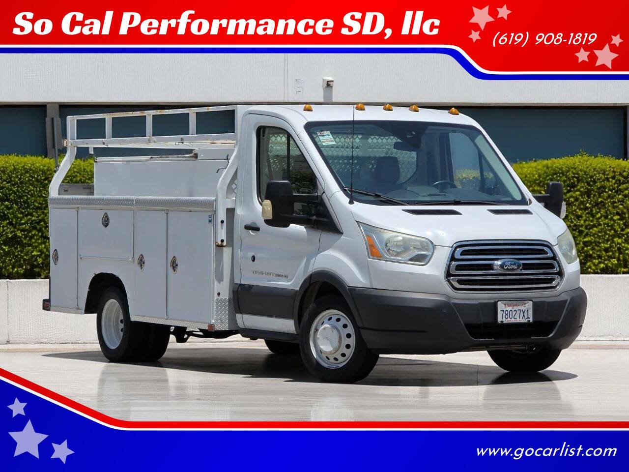 2015 Ford Transit Chassis T-350 — Chassis Cab Truck — 126,086 mi — San Diego, CA