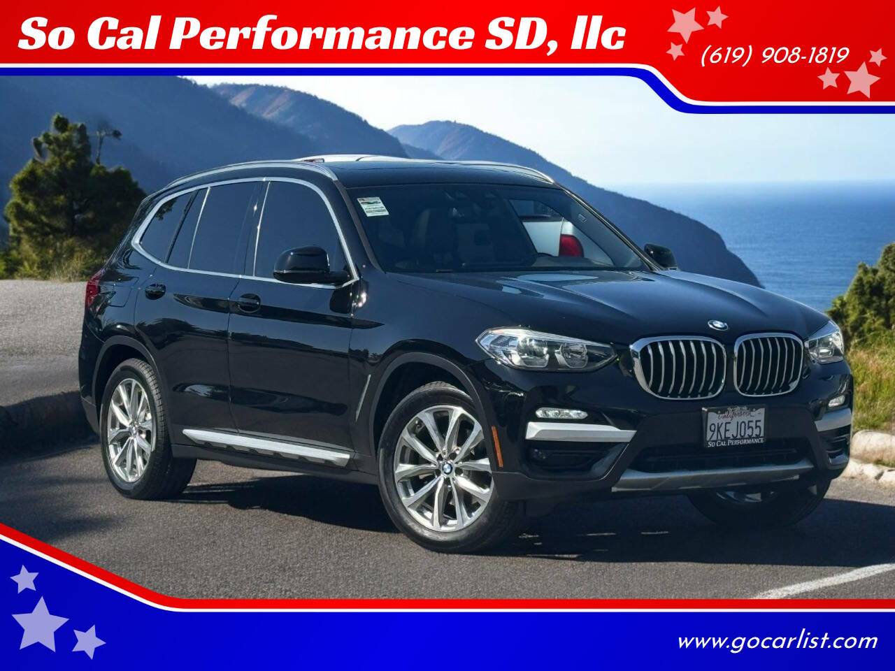 2019 BMW X3 30i — SUV — 98,861 mi — San Diego, CA